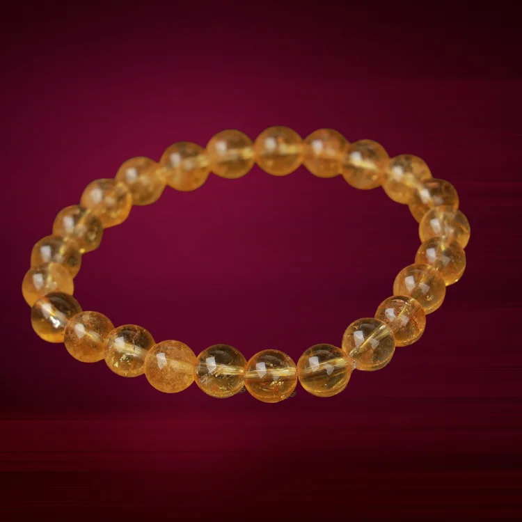 Citrine Crystals Bracelet